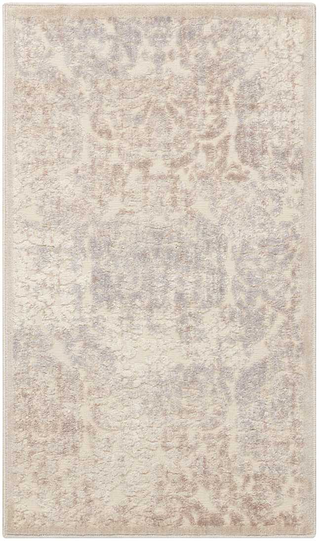 Nourison Home Graphic Illusions GIL09 Ivory Transitional Power-loomed Rug