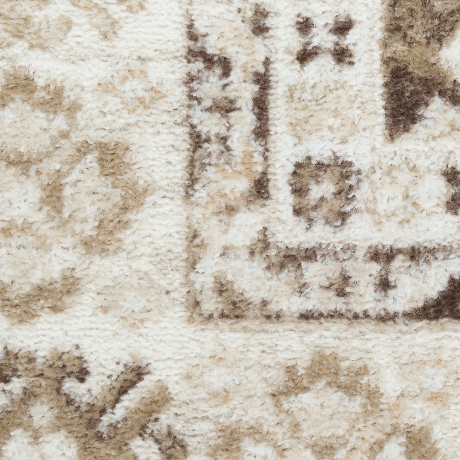 Nourison Home Dekor  Ivory Brown  Traditional