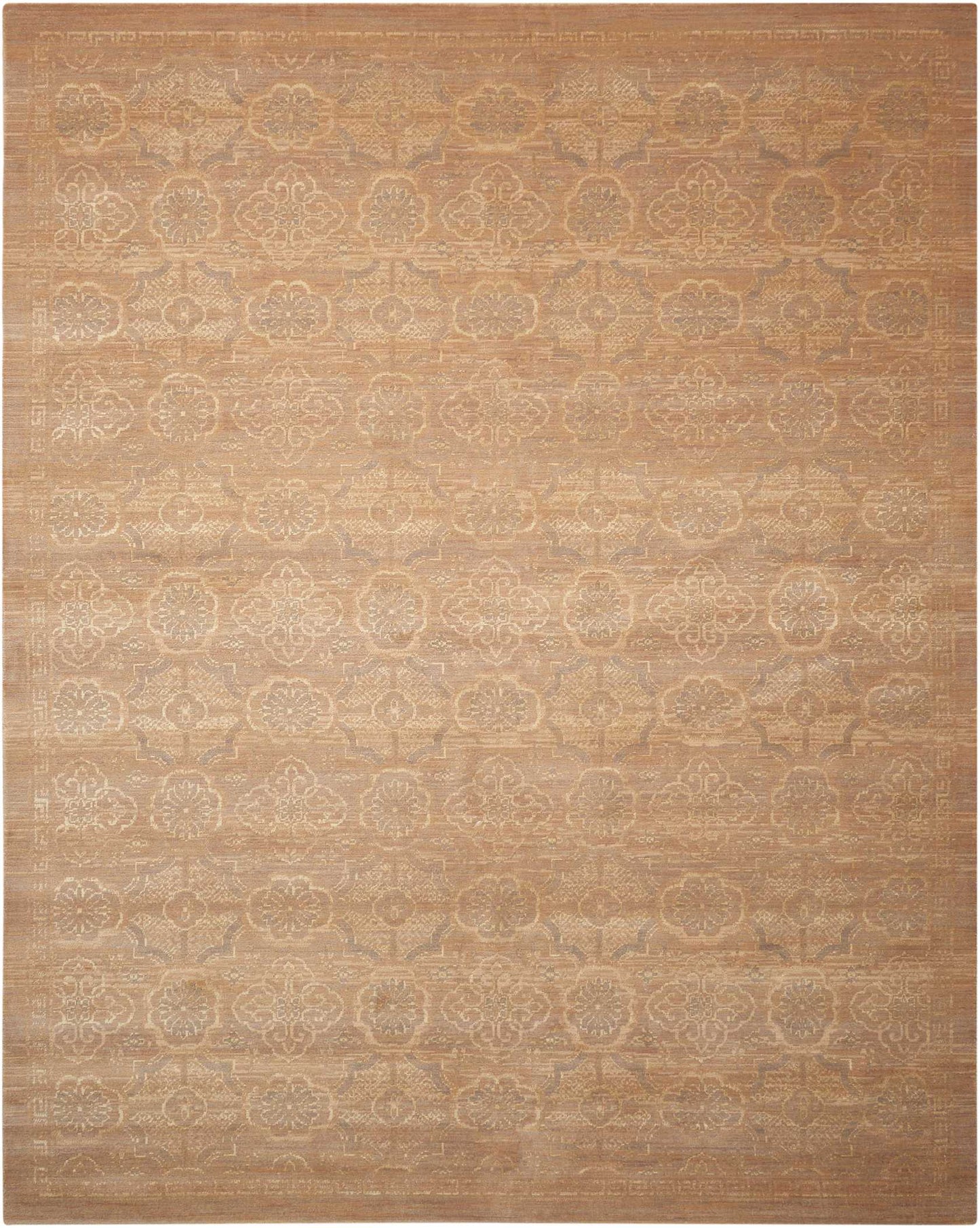 Nourison Home Silken Allure SLK25 Beige Contemporary Loomed Rug