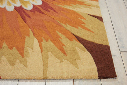 Nourison Home Fantasy  Multicolor  Contemporary