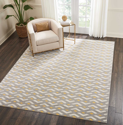 Nourison Home Harper  Grey  Contemporary