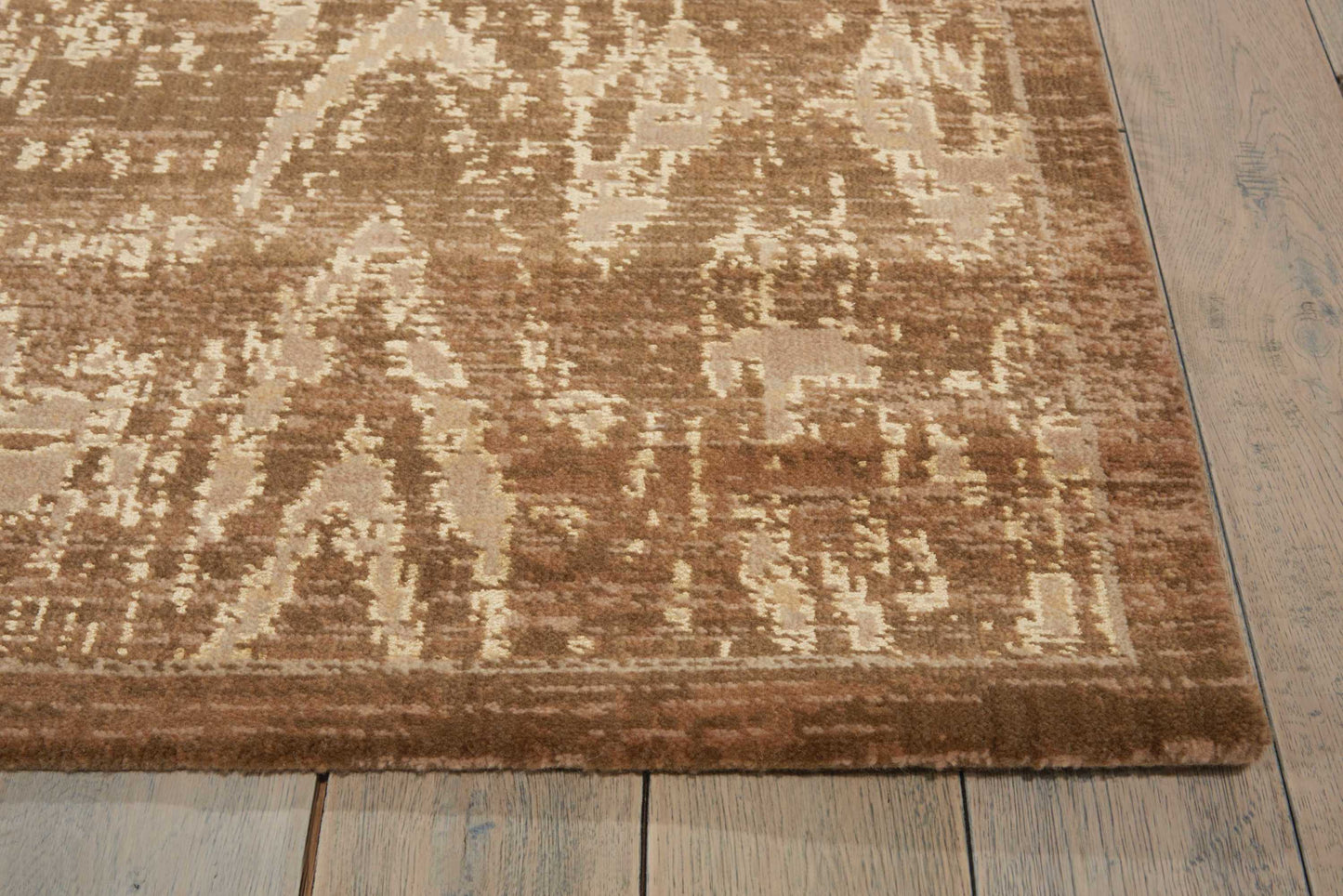 Nourison Home Silken Allure  Chocolate  Traditional