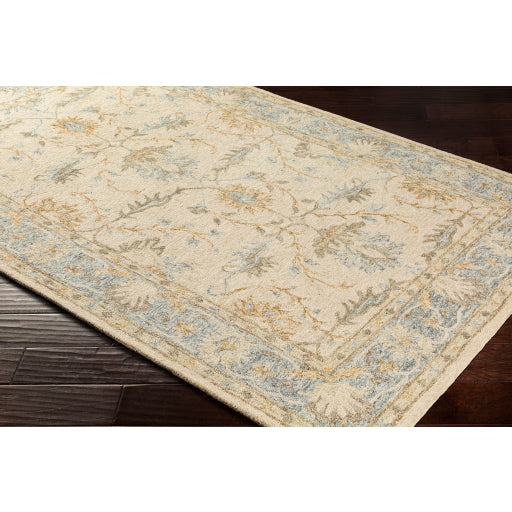 Surya Panipat PNP-2308 Pale Blue Traditional  Rug