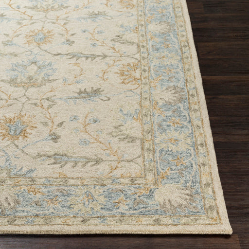 Surya Panipat PNP-2308 Pale Blue Traditional  Rug