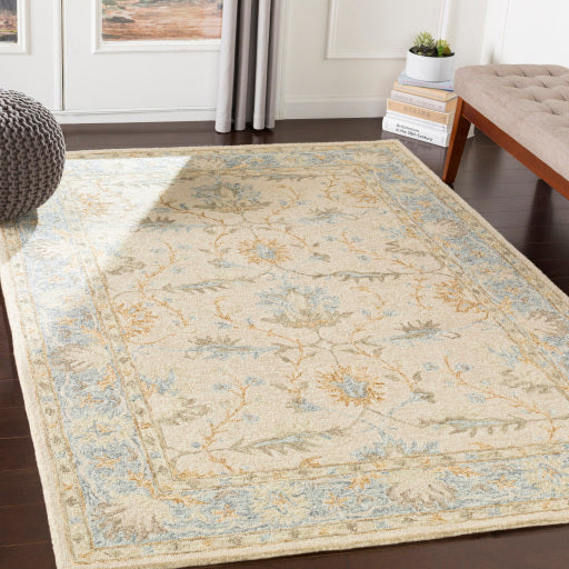 Surya Panipat PNP-2308 Pale Blue Traditional  Rug