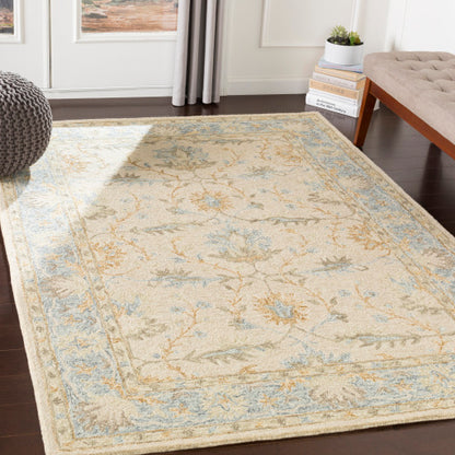 Surya Panipat PNP-2308 Pale Blue Traditional  Rug