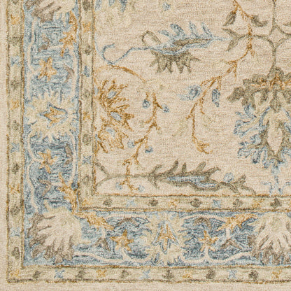 Surya Panipat PNP-2308 Pale Blue Traditional  Rug