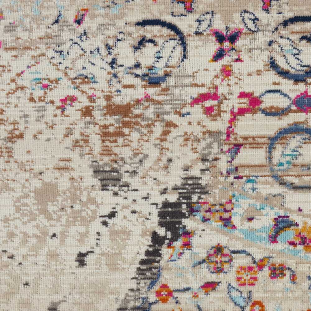 Nourison Home Vintage Kashan  Ivory  Traditional