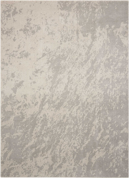 Nourison Home Maxell MAE12 Ivory Grey Contemporary Power-loomed Rugs
