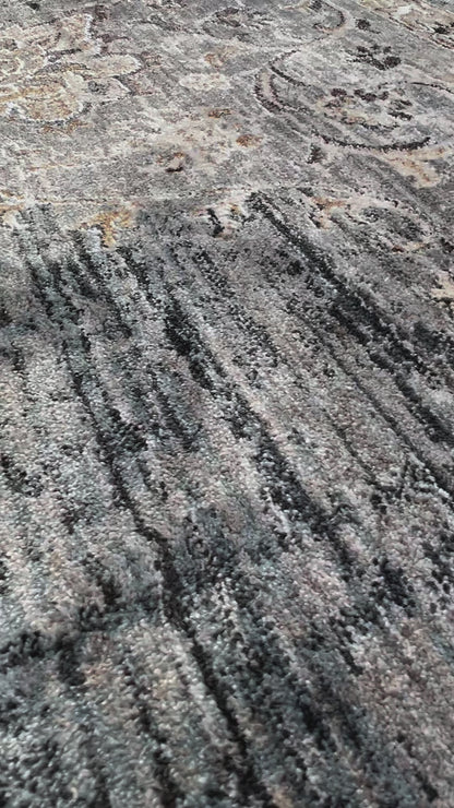 Kas Adele 8805 Grey Blue Traditional Machinemade Rug