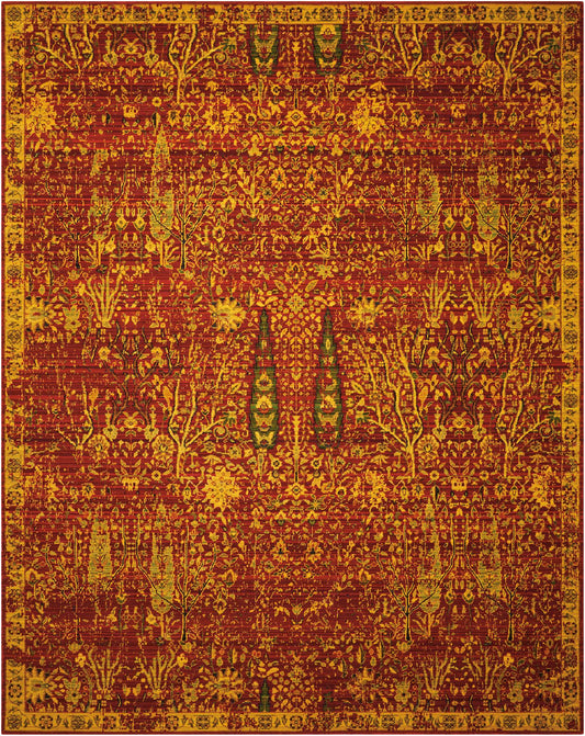 Nourison Home Timeless  Scarlet  Traditional