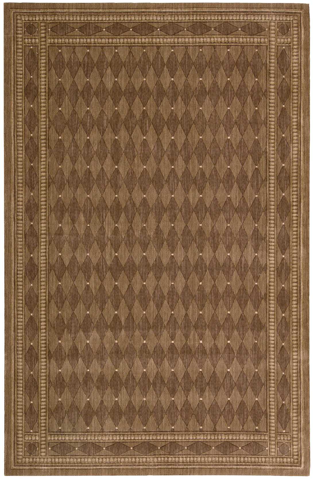 Nourison Home Cosmopolitan CS94 Cocoa Traditional Loom-woven Rug