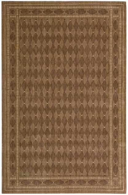 Nourison Home Cosmopolitan CS94 Cocoa Traditional Loom-woven Rug