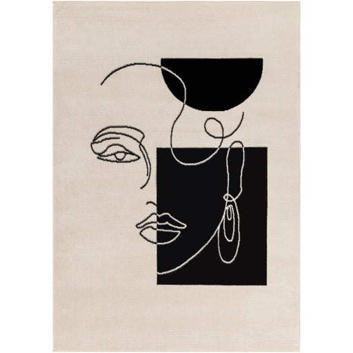 Surya Pisa PSS-2347 Light Gray Modern  Rug