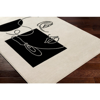 Surya Pisa PSS-2347 Light Gray Modern  Rug