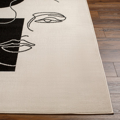 Surya Pisa PSS-2347 Light Gray Modern  Rug