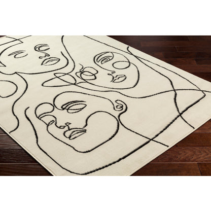 Surya Pisa PSS-2358 Light Gray Modern  Rug