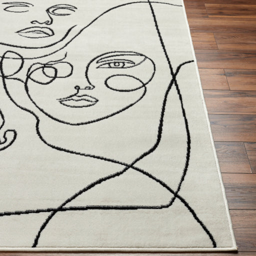 Surya Pisa PSS-2358 Light Gray Modern  Rug