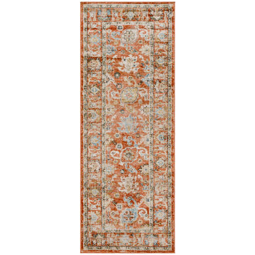 Surya Pertek PTK-2301 Burnt Orange Traditional  Rug