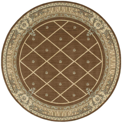 Nourison Home Ashton House AS03 Mink Traditional Loom-woven Rug