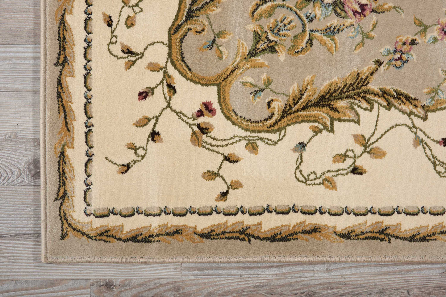 Nourison Home Bordeaux  Cream  Traditional