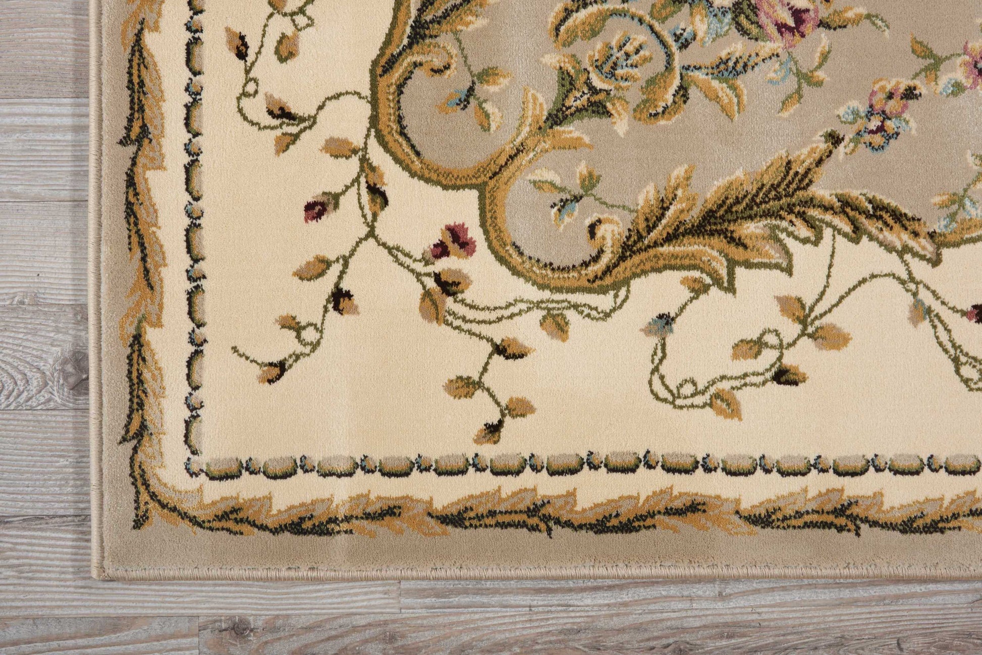 Nourison Home Bordeaux  Cream  Traditional