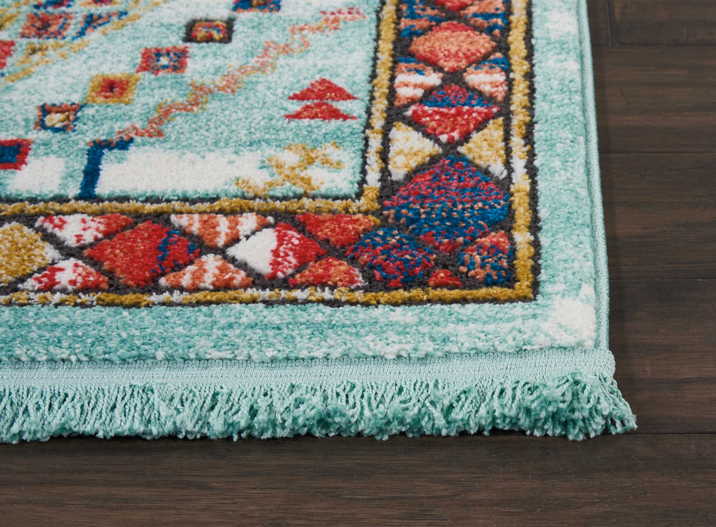Nourison Home South Western  Aqua  Transitional