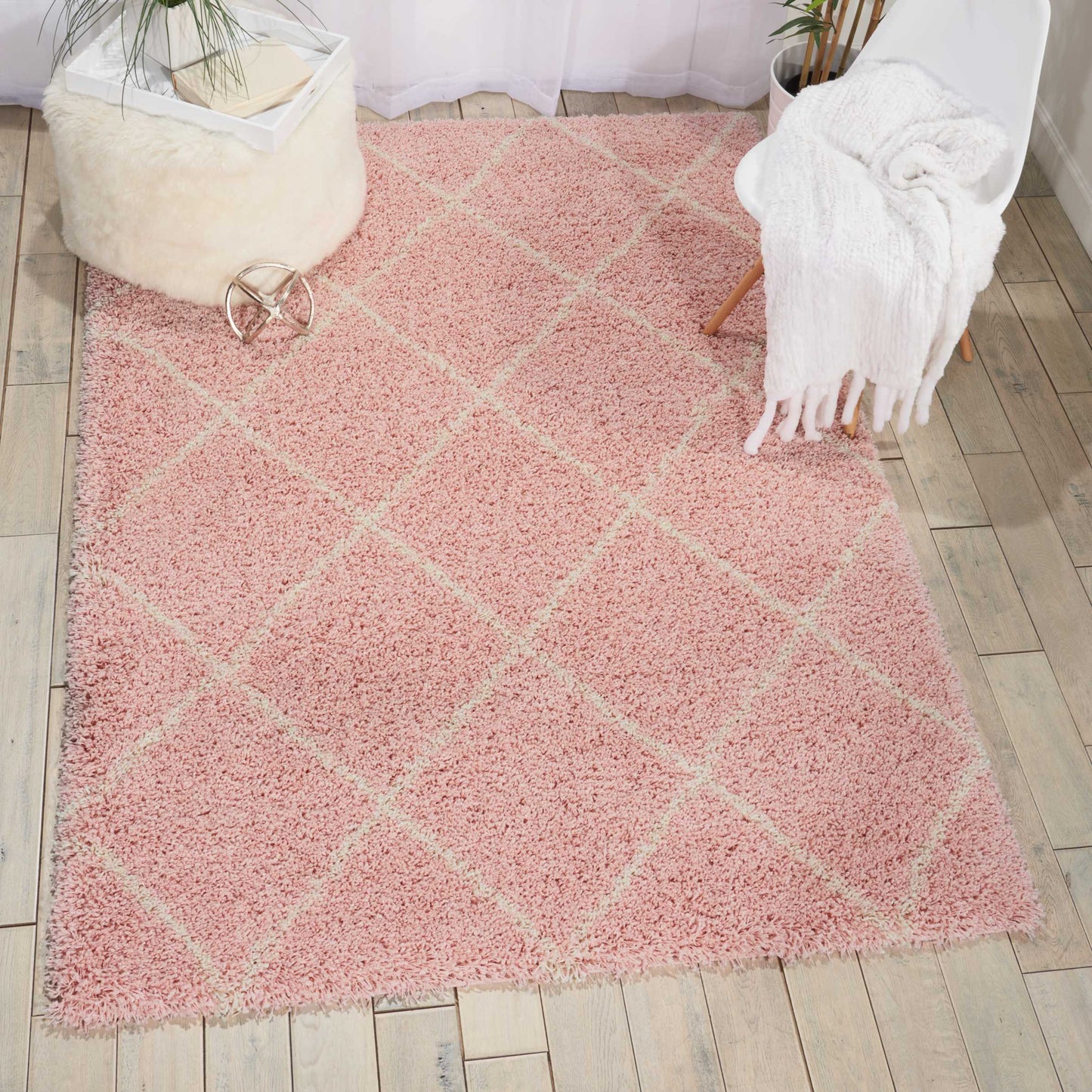 Nourison Home Brisbane  Blush  Contemporary