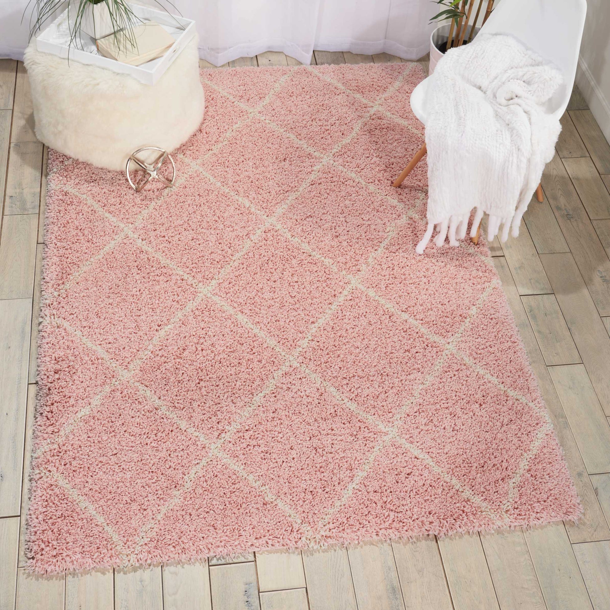 Nourison Home Brisbane  Blush  Contemporary