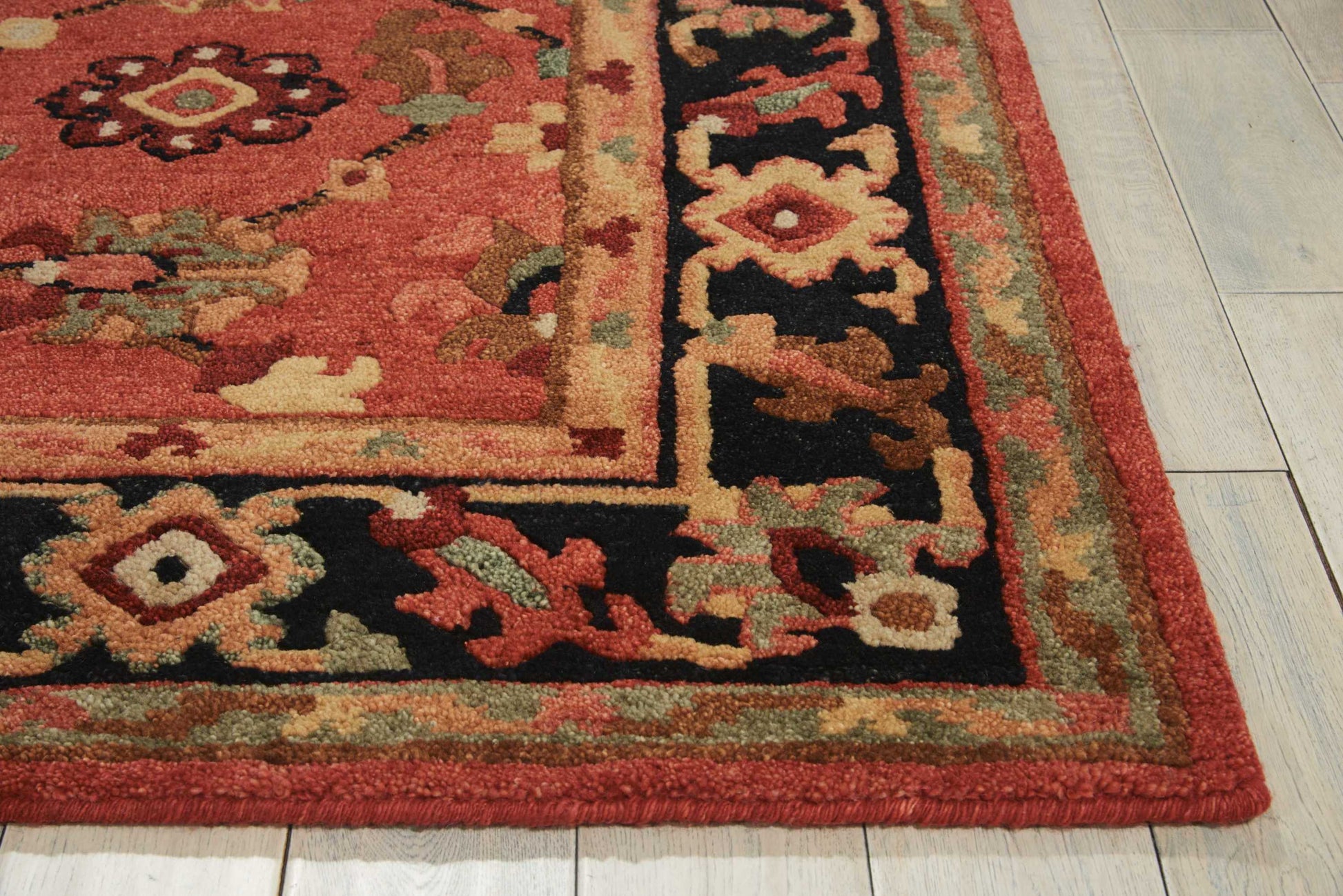 Nourison Home Tahoe  Rust  Traditional