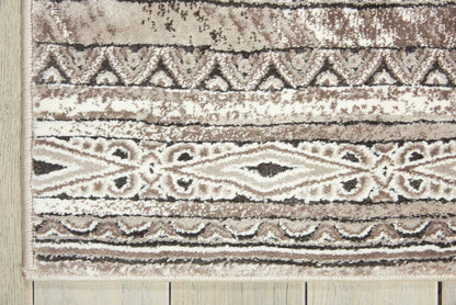 Nourison Home Karma  Beige  Transitional