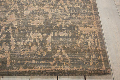 Nourison Home Silken Allure  Slate  Traditional