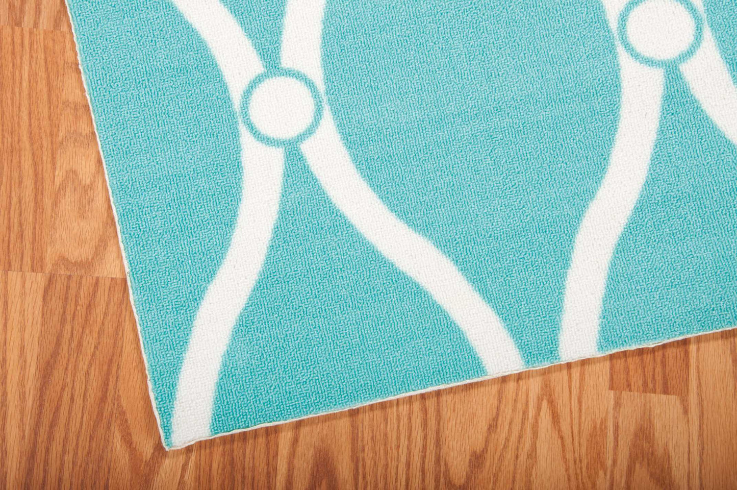 Nourison Home Home & Garden  Aqua  Transitional