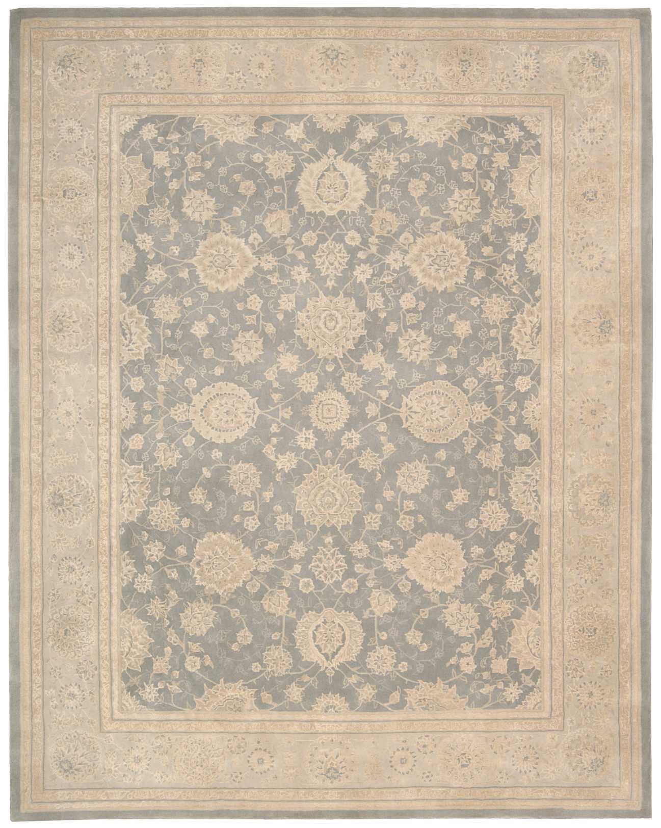 Nourison Home Nourison 2000 2204 Slate Traditional Tufted Rug