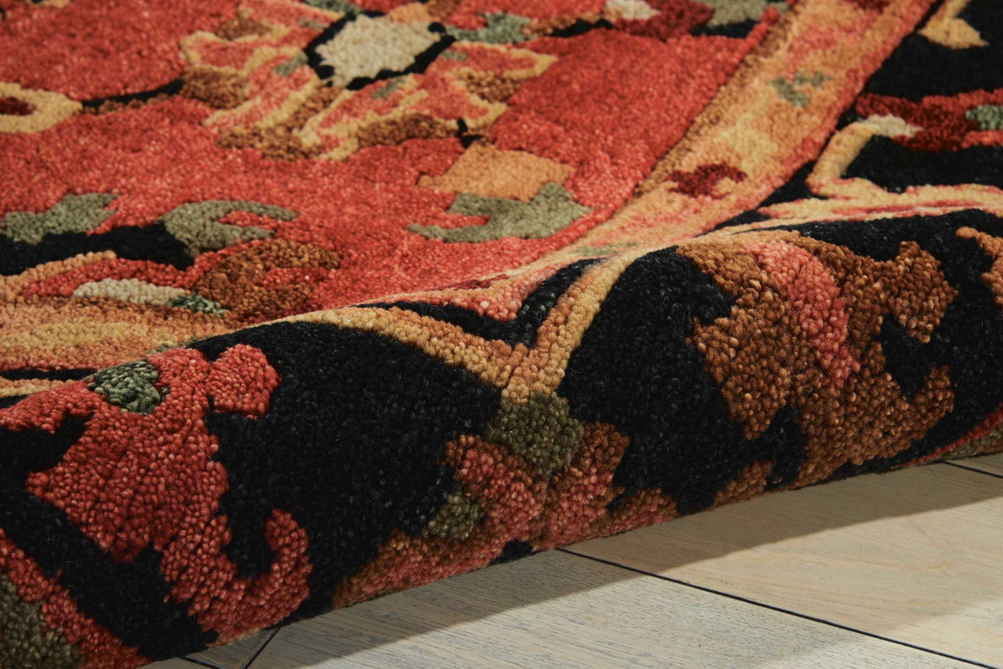 Nourison Home Tahoe  Rust  Traditional