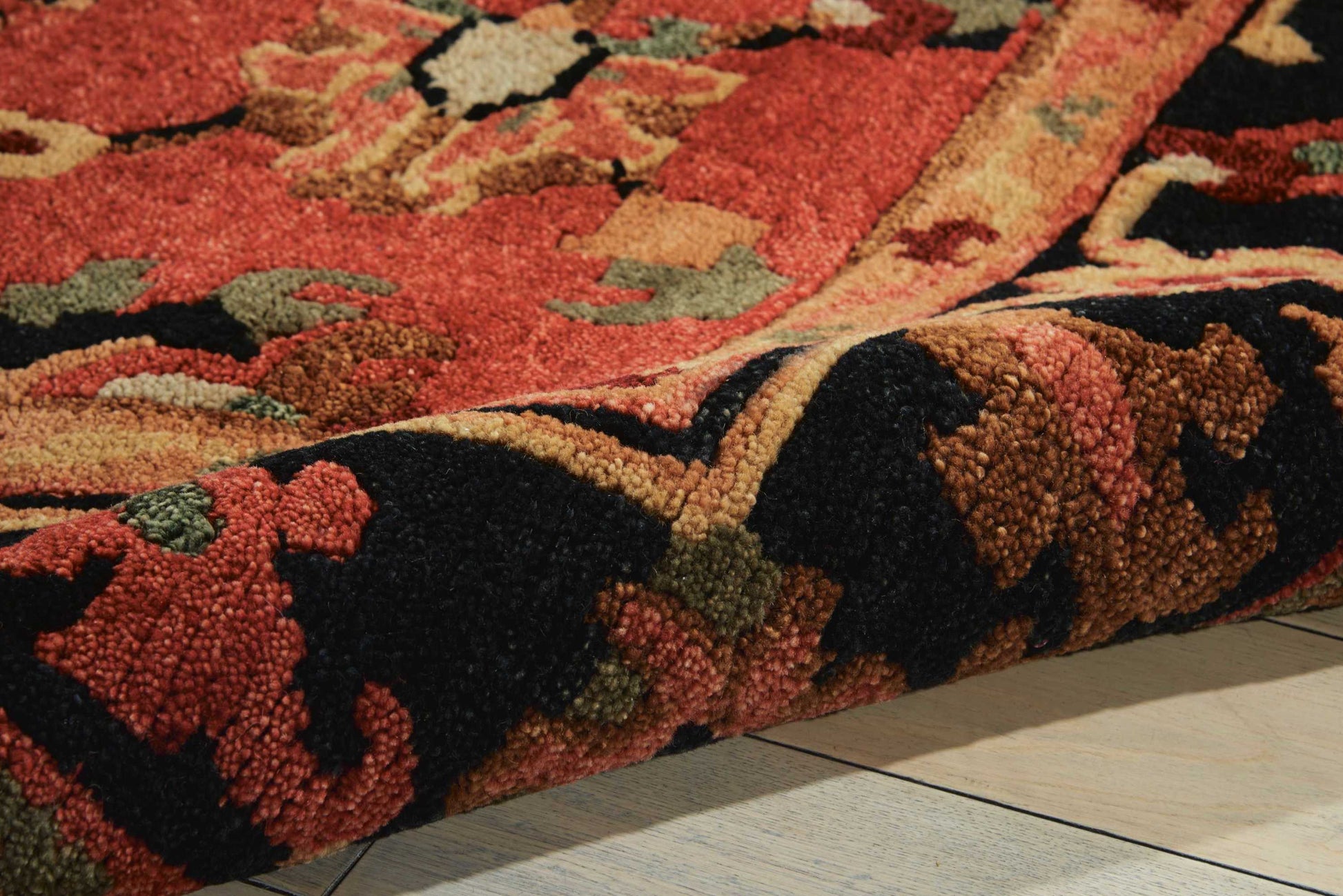 Nourison Home Tahoe  Rust  Traditional