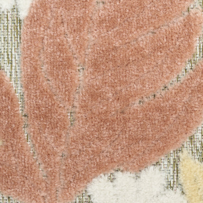 Nourison Home Aloha  Rose  Contemporary
