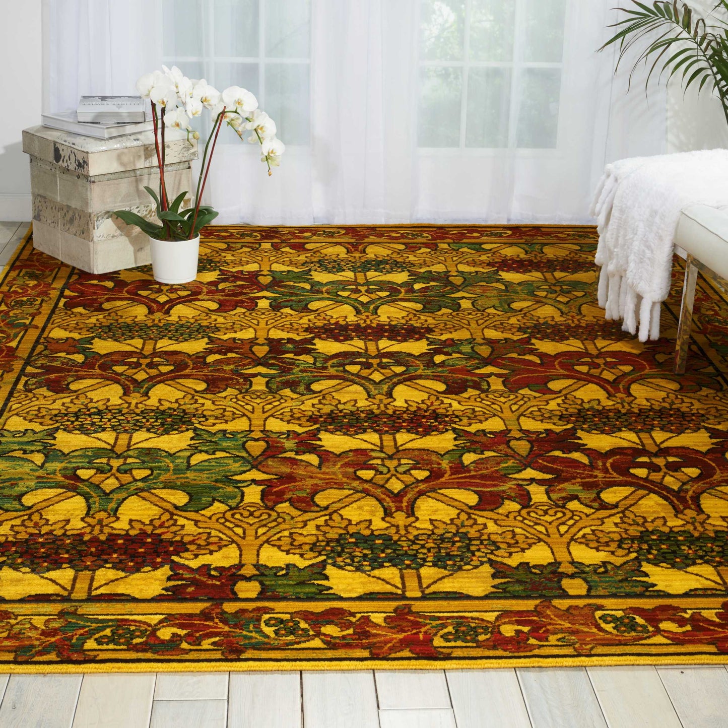 Nourison Home Timeless  Stained Glass  Traditional