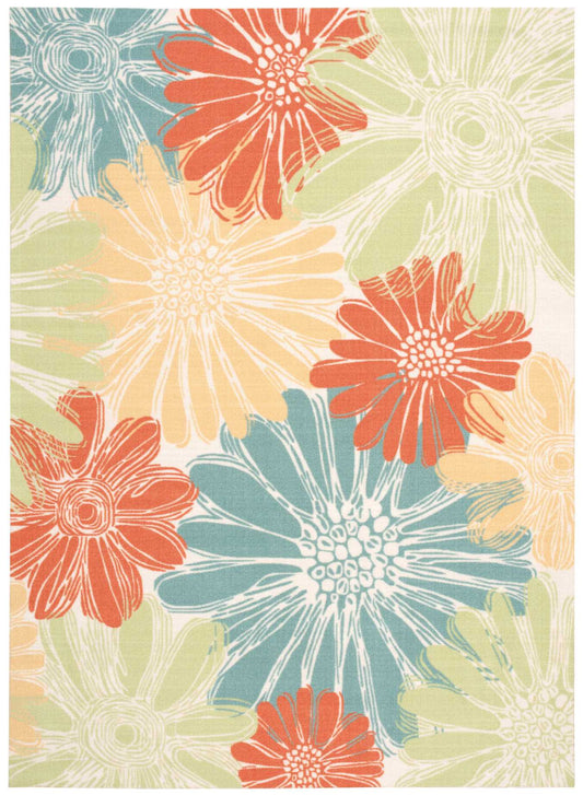 Nourison Home Home & Garden  Ivory  Contemporary