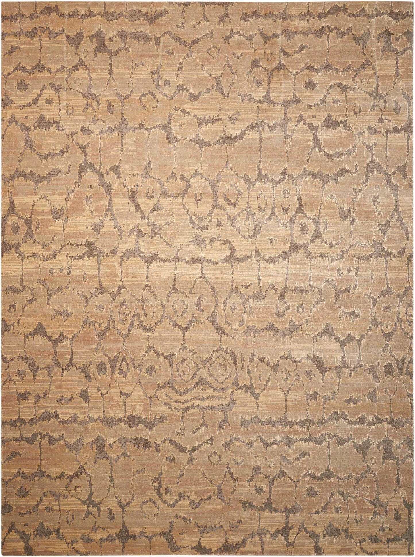 Nourison Home Silken Allure SLK10 Beige Contemporary Loomed Rug