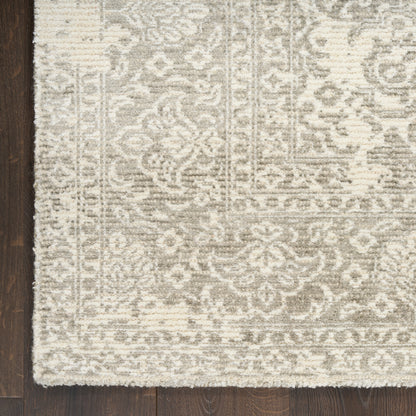 Nourison Home Azalea  Ivory Grey  Traditional