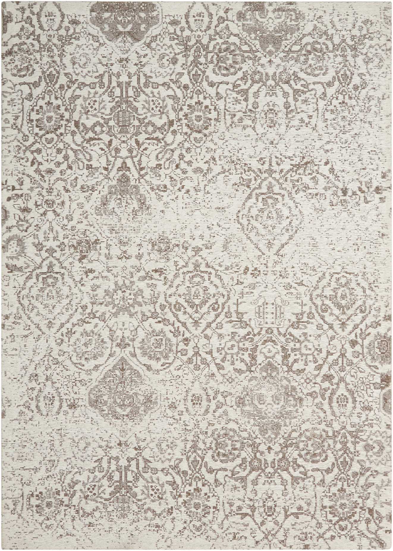 Nourison Home Damask  Ivory  Transitional