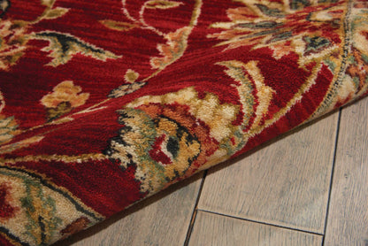 Nourison Home Ancient Times  Red  Traditional