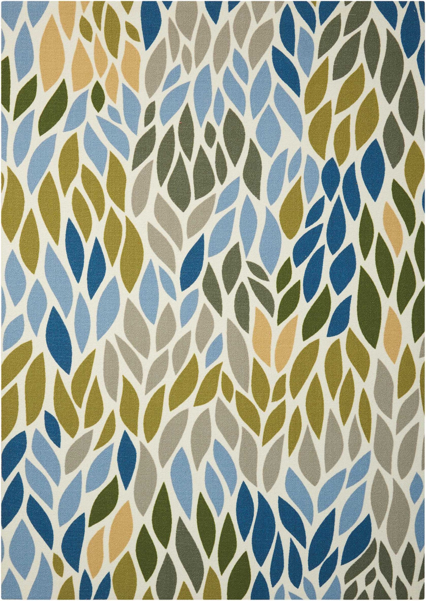 Nourison Home Home & Garden RS094 Multicolor Contemporary Power-loomed Rug