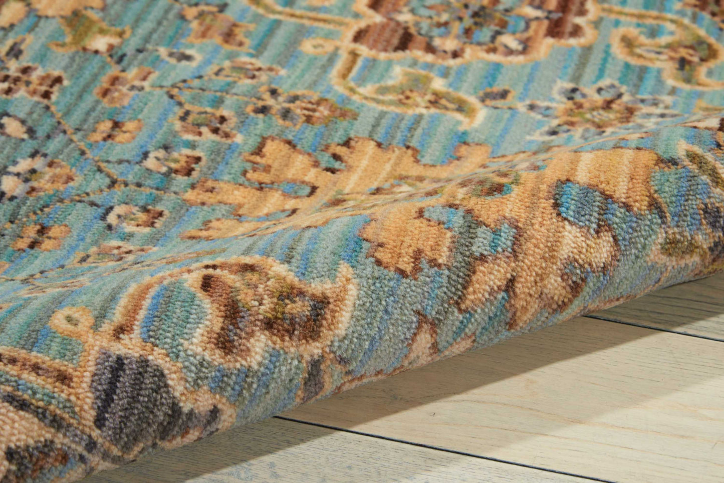 Nourison Home Timeless  Light Blue  Traditional