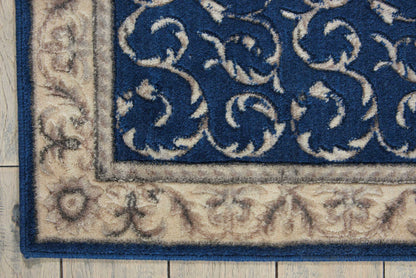 Nourison Home Somerset  Navy  Traditional