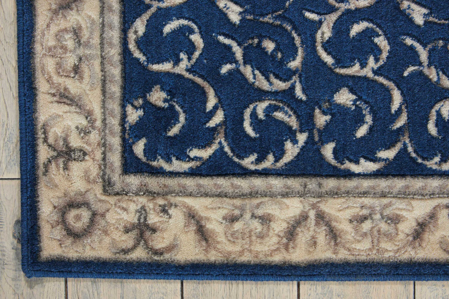 Nourison Home Somerset  Navy  Traditional