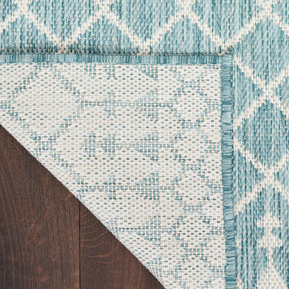 Nourison Home Positano  Aqua  Contemporary