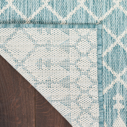 Nourison Home Positano  Aqua  Contemporary
