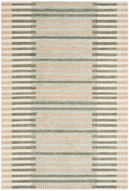 Nourison Home Nordic NRC15 Ivory Multicolor Contemporary Power-loomed Rug